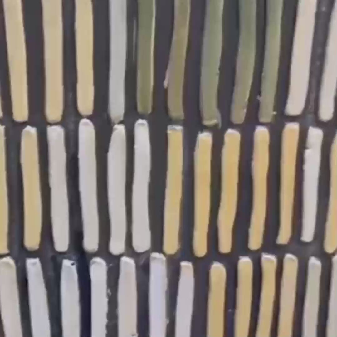 TERRACED SERENITY: Wabi Sabi Minimalist Abstract Painting