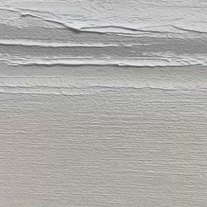 Tranquil Coast minimalist coastal landscape painting in neutral tones, horizontal canvas art.