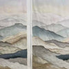WHISPERING RIDGES: Textured Wabi Sabi Mountain Landscape Painting