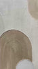 Ready to Ship ｜Beige Arches Diptych: Vertical Textured Abstract Wall Art Set