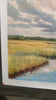CLOUDBREAK MARSH: Serene River Marsh Landscape Painting