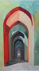 PASSAGE: Architectural Oil Painting with Warm Tones