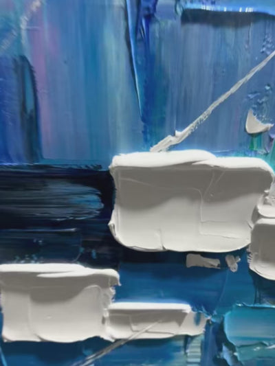 Urban Abstract: Abstract Oil Painting