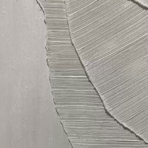 ETCHED IN STONE Textured Minimalist Abstract Diptych
