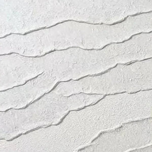 White Textured Lines Diptych: Abstract textured white lines on canvas, ready to hang. Modern art by Isabella Rossi.