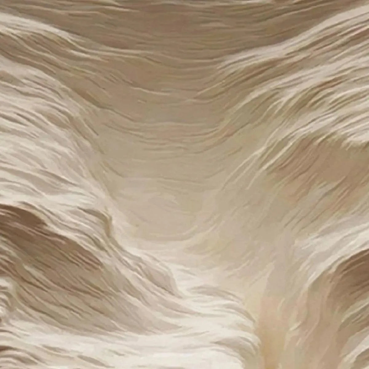 WHITE SAND DUNES: Textured Abstract Landscape Painting, Vertical Wall Art